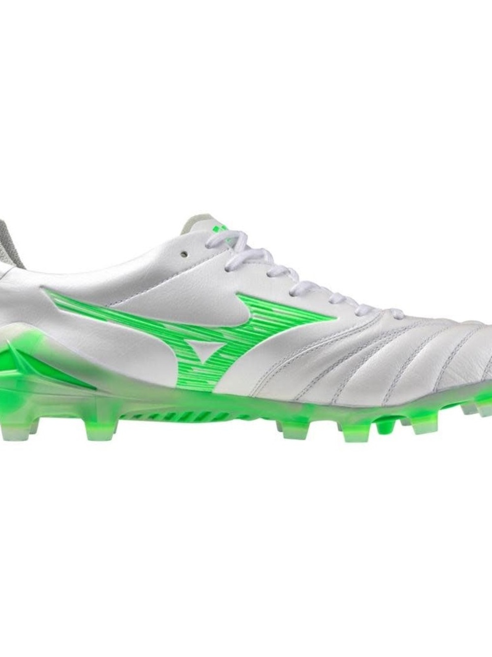 MORELIA NEO IV ELITE JAPAN FG (WHITE/NEON GREEN)